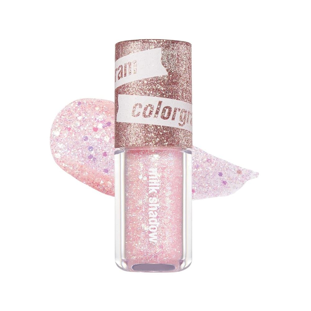 Colorgram Milk Bling 12 Humming Coral Pigmented Glistening Liquid Eyeshadow
